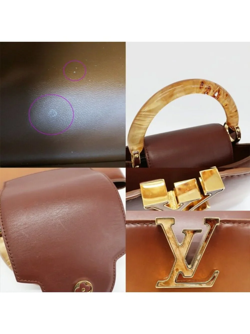 Louis Vuitton Heaven LV Capucines BB 2-Way Shoulder Bag Tortoiseshell Brown